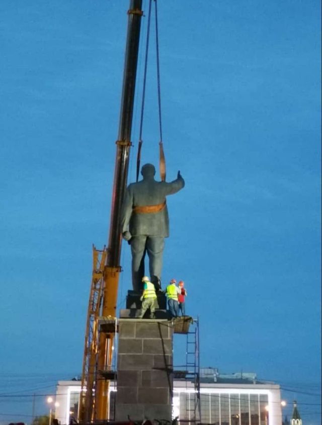 Фотофакт: Якутск — площадь Ленина… без Ленина