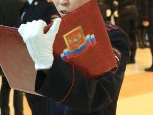 В МВД Якутии молодые сотрудники торжественно приняли присягу