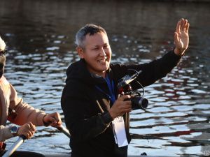 Якутский иллюзионист Алексей Гольдеров прокомментировал свой трюк на Теплом озере