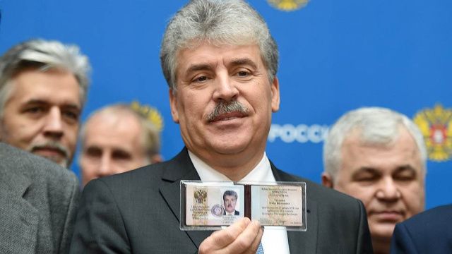 Павел Грудинин подаст в суд на главу ЦИК?