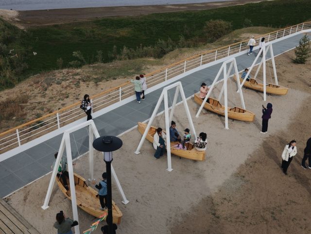 Набережная «Поющие пески» в Вилюйске признана лучшей в Москве