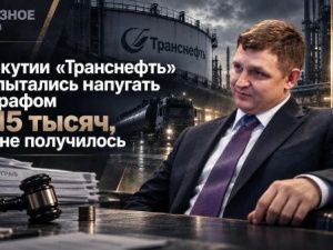 В Якутии «Транснефть» попытались напугать штрафом в 15 тысяч, но не получилось 