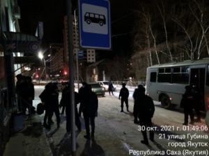 В Якутске проверили соблюдение антиковидных ограничений в ночное время