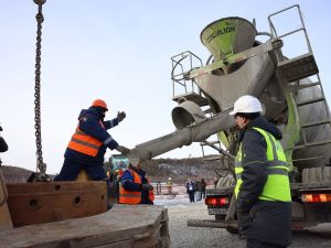Глава Якутии Айсен Николаев дал старт строительству Ленского моста