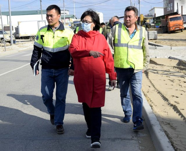 В Якутске проверили гарантийные объекты ремонта дорожной сети