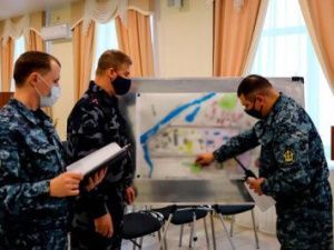 В УФСИН состоялось командно-штабное учение при возникновении массовых противоправных действий осужденных