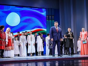 В Якутске прошло торжественное мероприятие в День родного языка и письменности