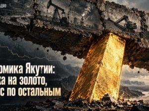 Экономика Якутии: ставка на золото, минус по остальным