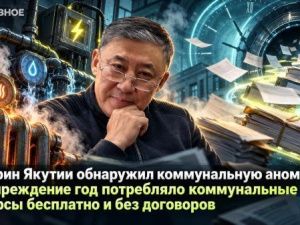 Минфин Якутии обнаружил коммунальную аномалию: госучреждение год потребляло коммунальные ресурсы бесплатно и без договоров