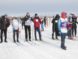 Профсоюзы Якутии провели эстафету по лыжным гонкам