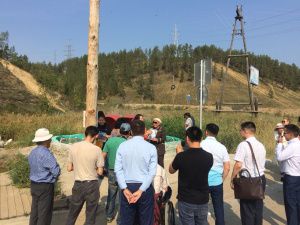 У горы Чочур Муран «распустился» фонтан в форме цветка Сардана