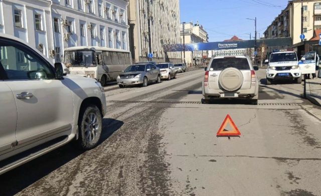 На пешеходном переходе в Якутске сбили ребенка