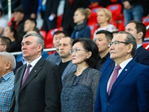 В Якутске проходит VI открытый республиканский турнир МВД по борьбе хапсагай