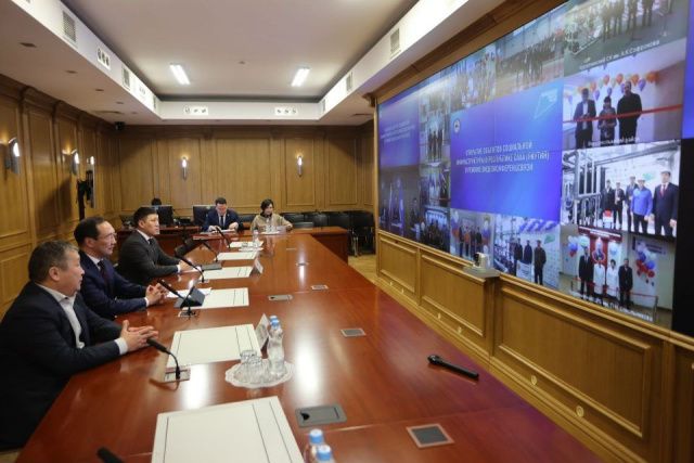 В Якутии одновременно открыли 12 социальных объектов