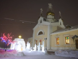 Председатель Правительства  Якутии принял участие в Рождественской литургии