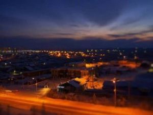 Город Мирный на полчаса погрузился в блэкаут