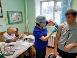 В исправительном центре г. Ленска организована вакцинация осужденных 