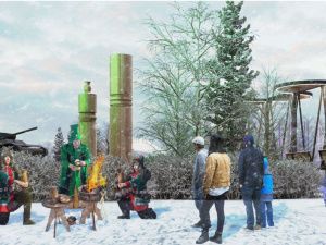 На обустройство  площади Победы в Среднеколымске направят 100 млн рублей