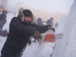 Стартовал Международный конкурс ледовых и снежных скульптур «Бриллианты Якутии»