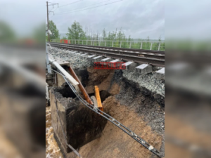 В «Железных дорогах Якутии» ответили по поводу размытия железнодорожного моста между Тындой и Нерюнгри