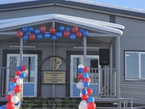 В селе Черкех Таттинского улуса открыли модульный спортзал