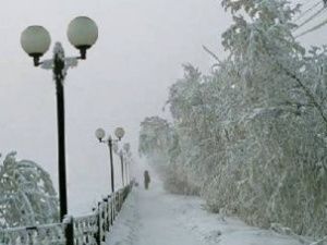 Прогноз погоды в Якутске на понедельник, 11 января