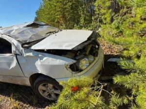 В Якутии в ДТП на трассе «Колыма» пострадали четыре человека, среди них несовершеннолетние