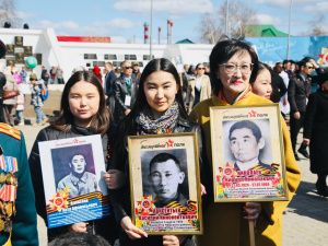 В акции «Бессмертный полк» в Якутске приняли участие 40 тысяч человек