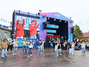 Город трудовой доблести Алдан отметил 100-летие