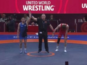 Блестящая победа Арыйана Тютрина на чемпионате Европы!