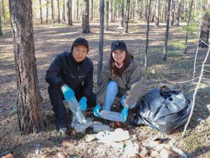 С заботой о природе: Сотрудники уголовно-исполнительной инспекции приняли участие в соревнованиях «Наш лес»