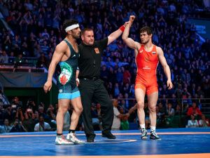 Айсен Николаев принял участие в торжественной церемонии закрытия Кубка мира по вольной борьбе - 2019