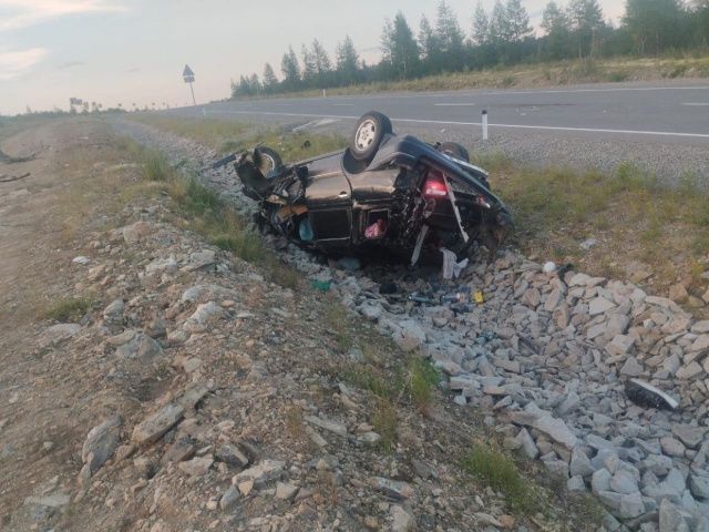 В Алданском районе водитель погиб в ДТП