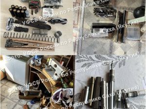 Якутянин организовал дома оружейную мастерскую