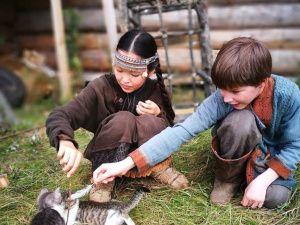 Юная якутянка снимается в историческом фильме с Федором Бондарчуком и Евгением Мироновым
