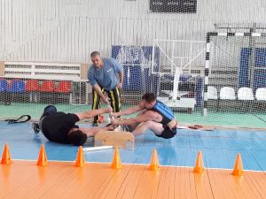 В ЖДЯ провели соревнования по мас-рестлингу