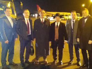 Делегация Якутии с Айхалом Габышевым на запуске "Турецкого потока"