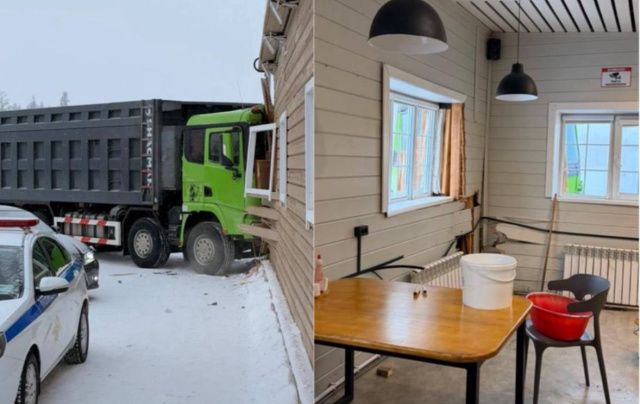 Инцидент в Магарасе: Грузовик врезался в кафе, посетители испытали настоящий шок