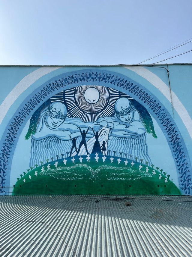 Новые муралы появились на улицах Якутска