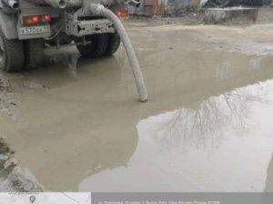 С городских улиц и дворов откачано более 84 тысяч кубометров талых вод