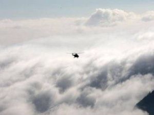 Поиски пропавшего вертолета результатов не дали