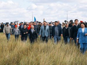 Накануне Дня города в Якутске состоялась закладка Парка Победы