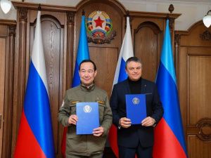 Подписано соглашение о сотрудничестве между Якутией и Луганской Народной Республикой