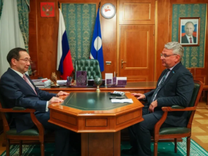 Глава Якутии встретился с руководителем регионального отделения партии ЛДПР