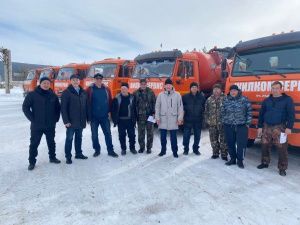 Егор Кардашевский проверил готовность техники МУП «Жилкомсервис» к весенней уборке