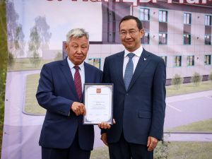 В Намцах началось строительство нового лечебного корпуса Намской ЦРБ