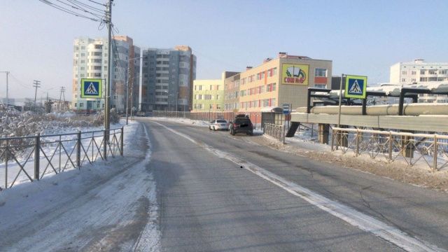 В Якутске водитель иномарки совершил наезд на ребенка