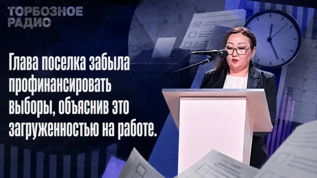 Глава поселка забыла профинансировать выборы, объяснив это загруженностью на работе