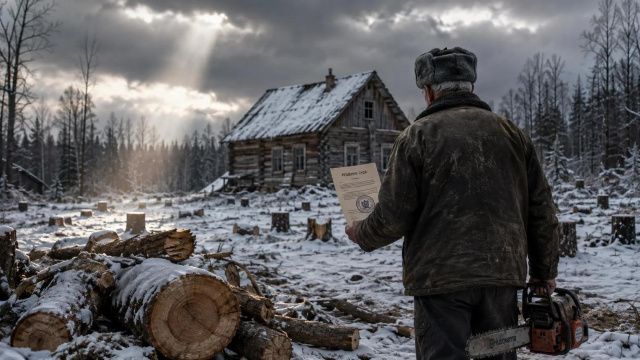 Хотел починить дом — получил тяжкую статью, судимость и конфискацию бензопилы