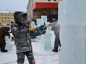 Народы спорт объединяет: в Якутске стартовал конкурс ледовых скульптур, посвященный «Детям Азии»